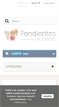 Mobile Screenshot of pendientesdebebe.com